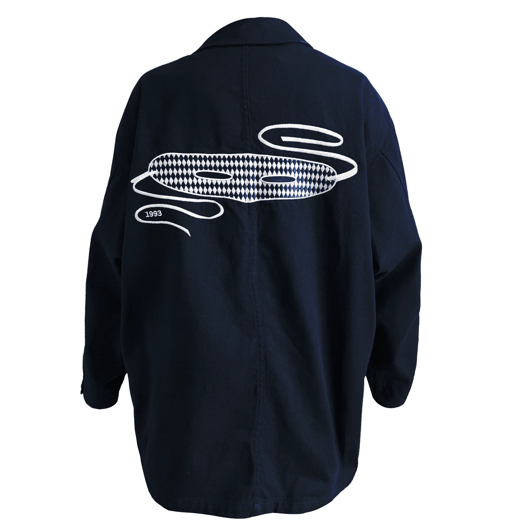 The Girlie Show Denim Crew Jacket - Image 5