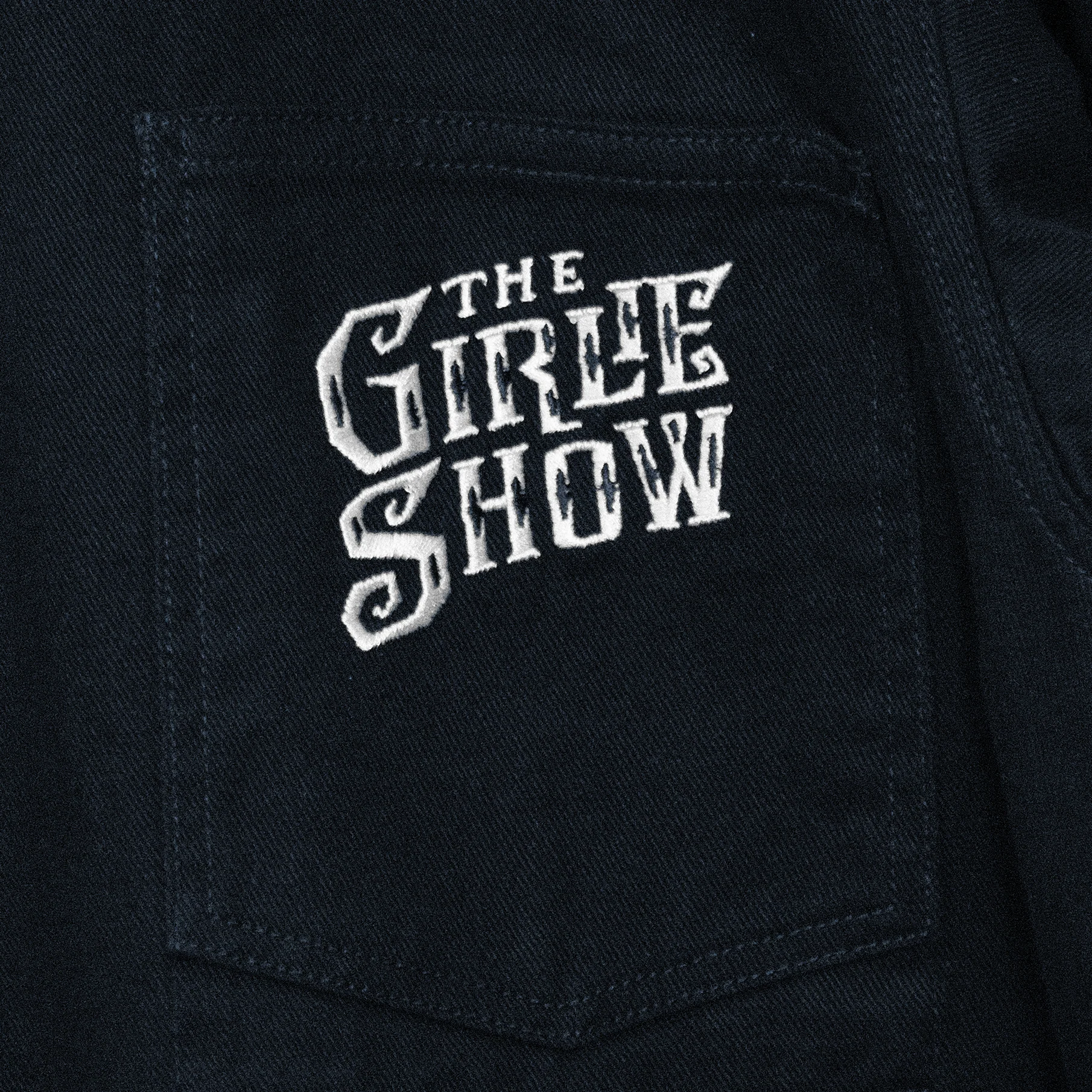 The Girlie Show Denim Crew Jacket - Image 8